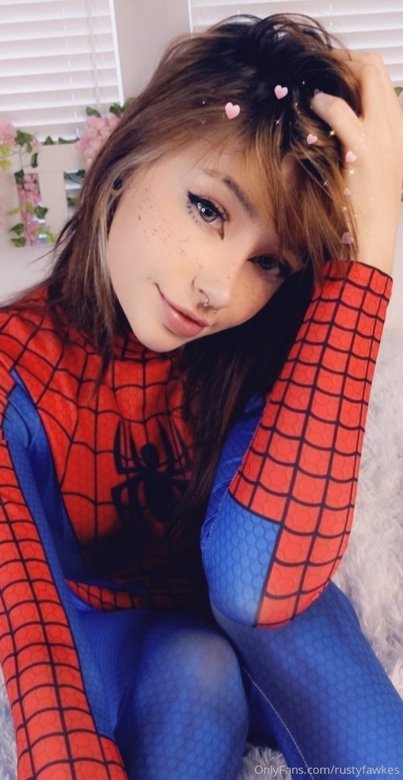 Обольстительный косплей Spider-Man от Rusty Fawkes  porn